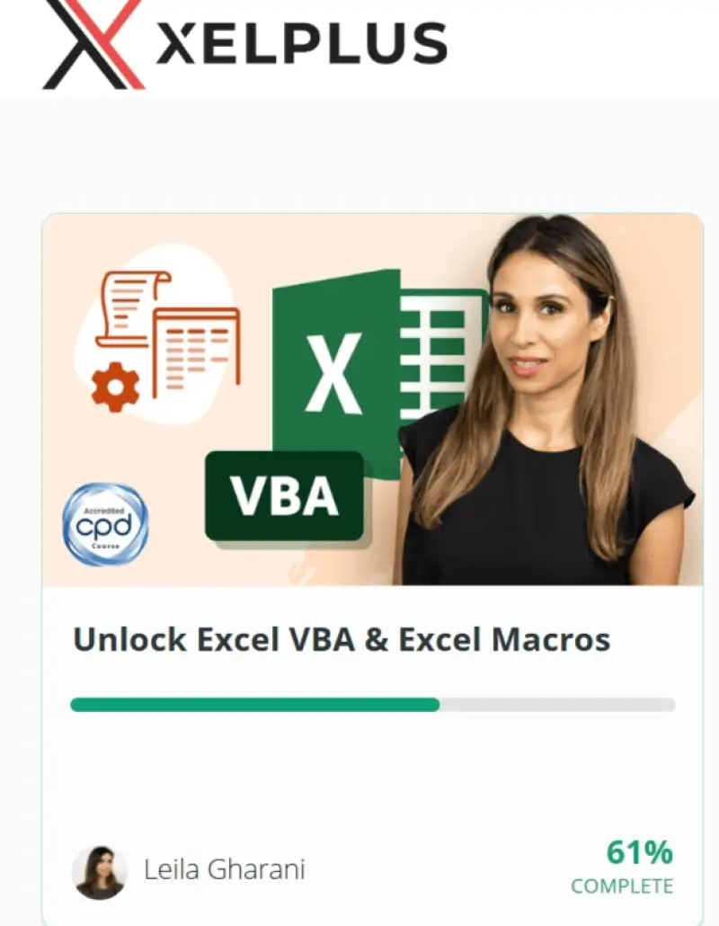 VBA培训老师